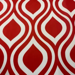 Groovy Print (Lamour) Table Runner in Red