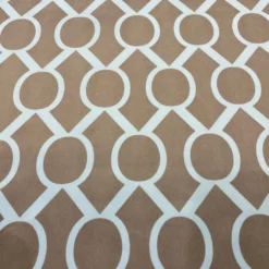 Halo Print (Lamour) Table Linen in Taupe