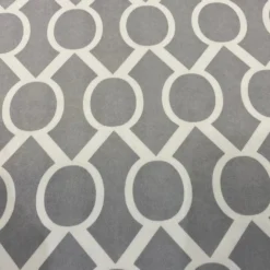 Halo Print (Lamour) Table Linen in Silver