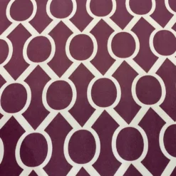 Halo Print (Lamour) Table Linen in Plum