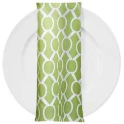 Halo Print (Lamour) Table Napkin in Avocado