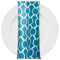 Halo Print (Lamour) Table Napkin in Jade