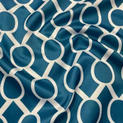 Halo Print (Lamour) Table Napkin in Teal