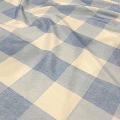 Hampton Checker (Poly Print) Table Napkin in Lt Blue