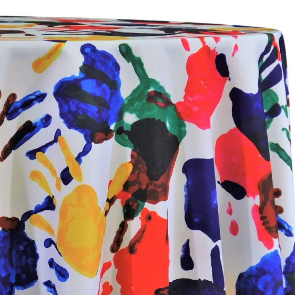 Happy Hands (Poly Print) Table Linen