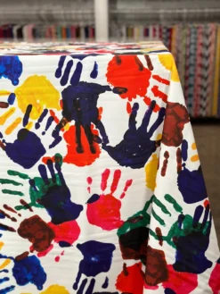 Happy Hands (Poly Print) Table Linen