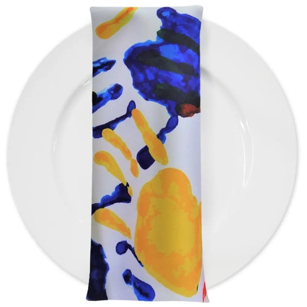 Happy Hands (Poly Print) Table Napkin