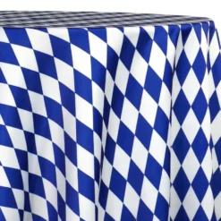 Harlequin Print (Lamour) Table Linen in Royal