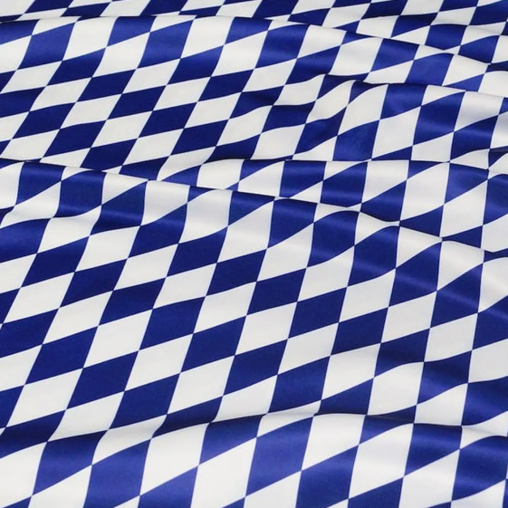 Harlequin Print (Lamour) Table Linen in Royal