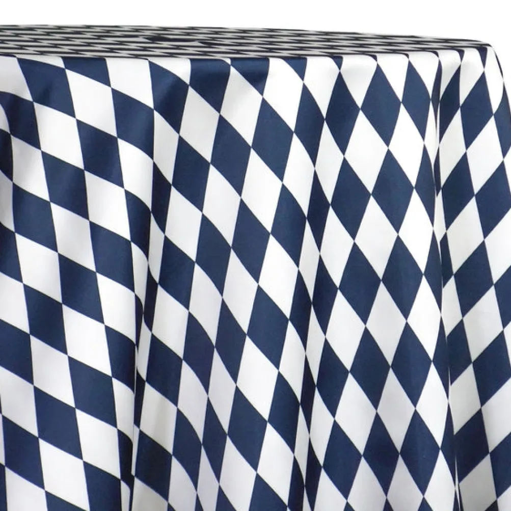 Harlequin Print (Lamour) Table Linen in Navy
