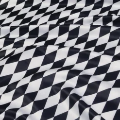 Harlequin Print (Lamour) Table Runner in Black