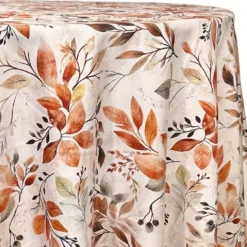 Harvest Leaf (Poly Print) Table Linen