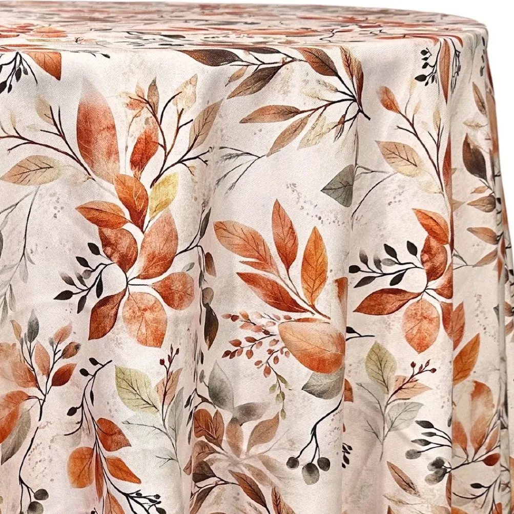 Harvest Leaf (Poly Print) Table Linen