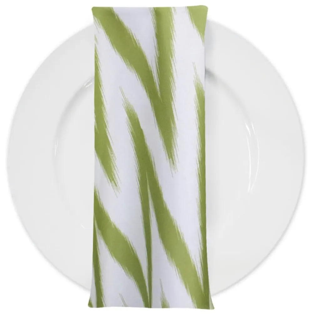 Horizon (Poly Print) Table Napkin in Avocado