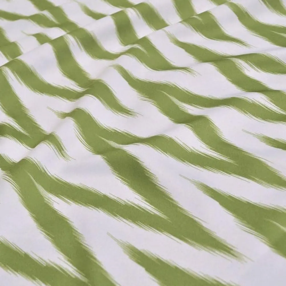 Horizon (Poly Print) Table Runner in Avocado