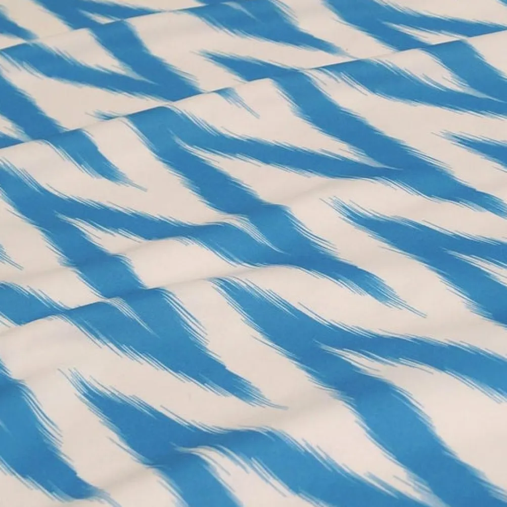 Horizon (Poly Print) Table Runner in Turquoise