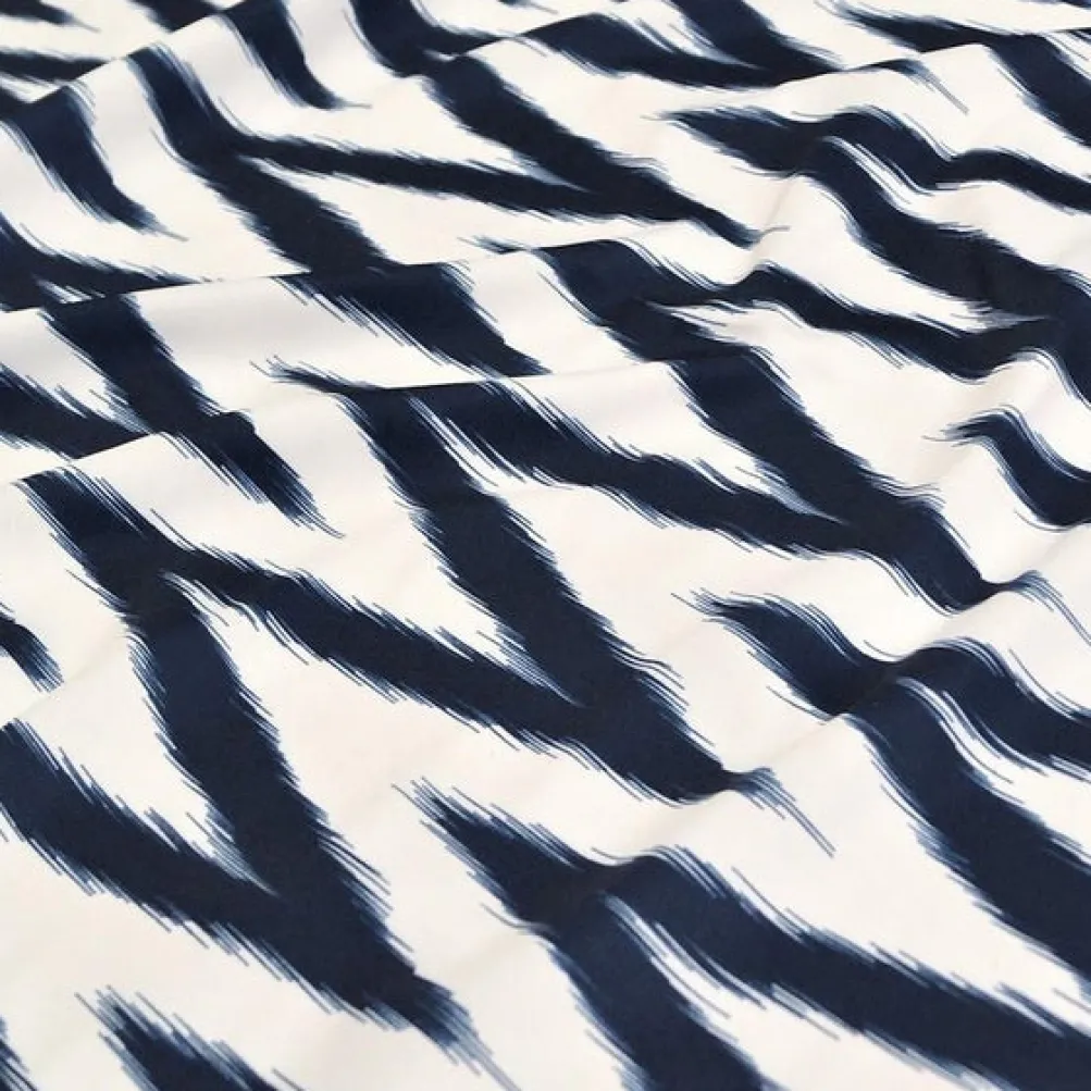 Horizon (Poly Print) Table Runner in Navy