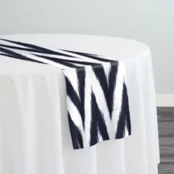Horizon (Poly Print) Table Runner in Black