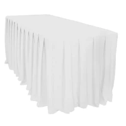 Imitation Burlap (100% Poly) Banquet Fitted Tablecloths - Hospitality Line