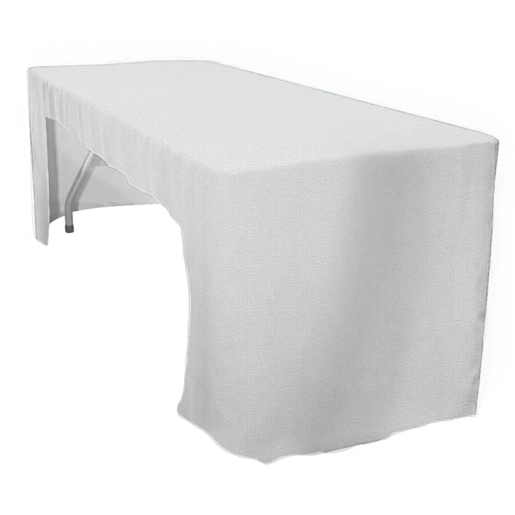 Imitation Burlap (100% Poly) Banquet Fitted Tablecloths - Hospitality Line