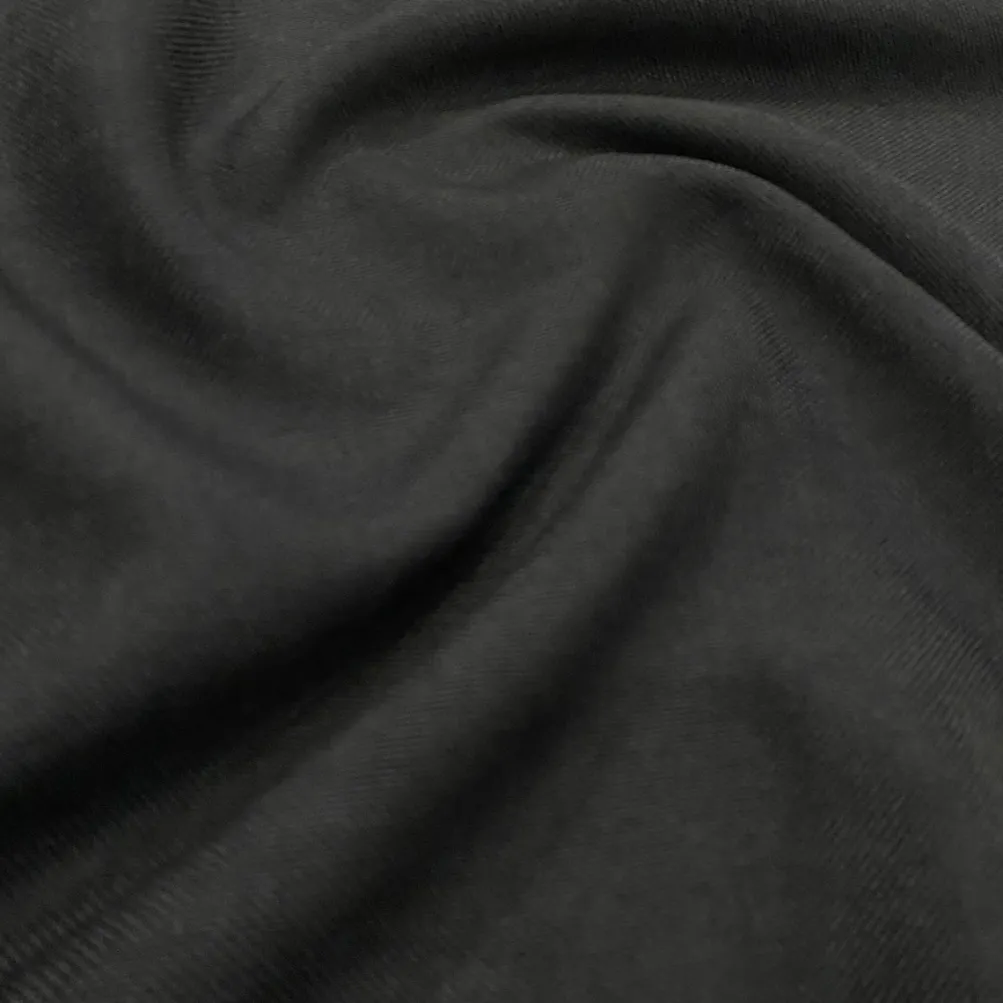 Imitation Burlap Table Linen in Black
