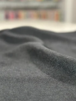 Imitation Burlap Table Linen in Black