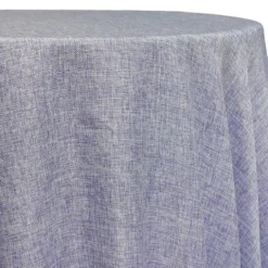 Imitation Burlap Table Linen in Lavender