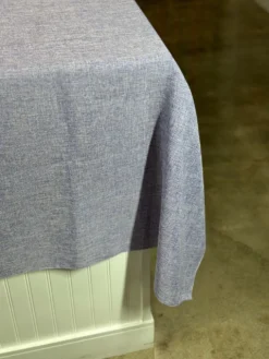 Imitation Burlap Table Linen in Lavender