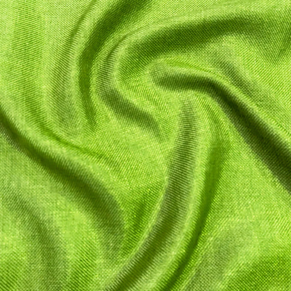 Imitation Burlap Table Linen in Lime