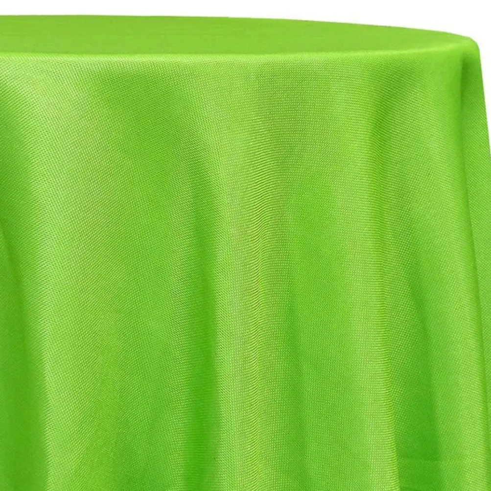 Imitation Burlap Table Linen in Lime