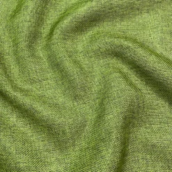 Imitation Burlap Table Linen in Willow Green