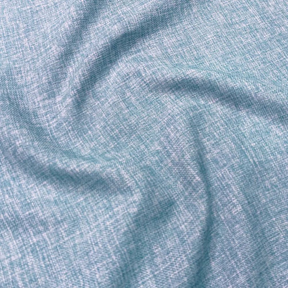 Imitation Burlap Table Linen in LT Blue
