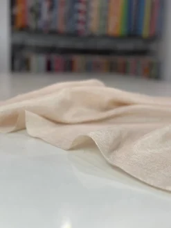 Imitation Burlap Table Linen in Sand