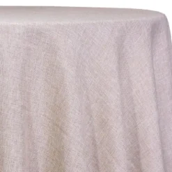 Imitation Burlap Table Linen in Sand