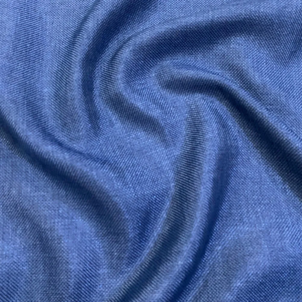 Imitation Burlap Table Linen in Navy