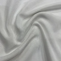 Imitation Burlap Table Linen in White