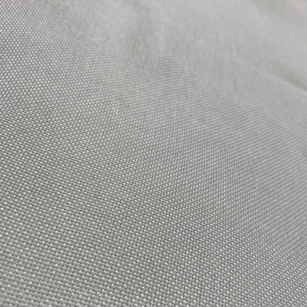 Imitation Burlap Table Linen in Ivory