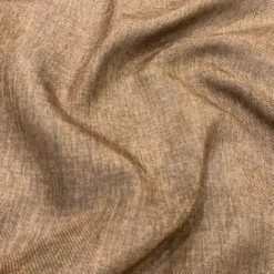 Imitation Burlap Table Linen in Coffee