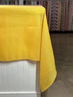 Imitation Burlap Table Linen in Sorbet