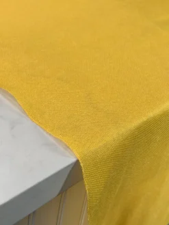 Imitation Burlap Table Linen in Sorbet