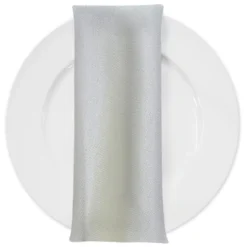 Imitation Burlap Table Napkin in Ivory