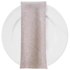 Imitation Burlap Table Napkin in Sand