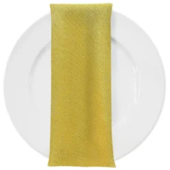 Imitation Burlap Table Napkin in Sorbet