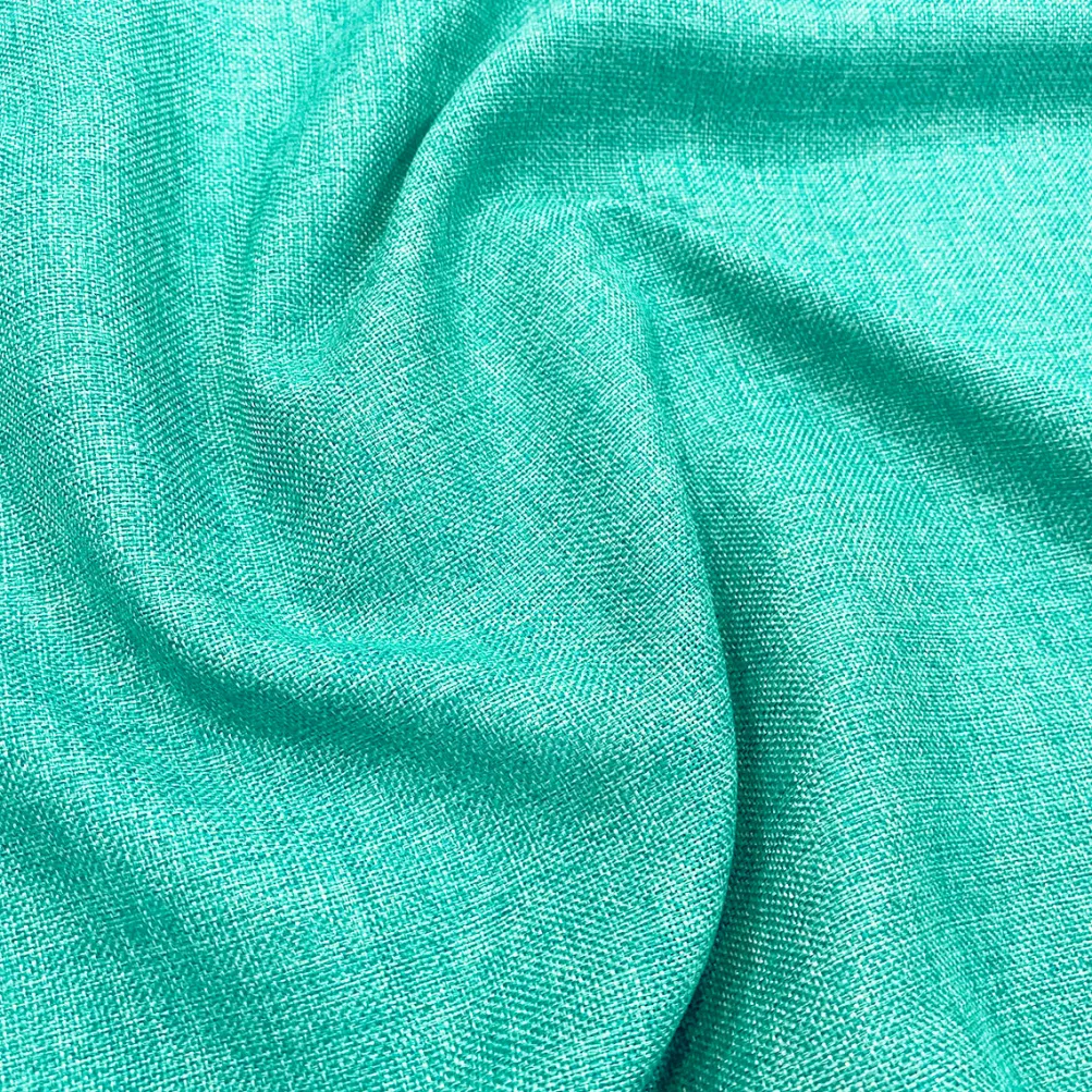 Imitation Burlap Table Napkin in Teal Green