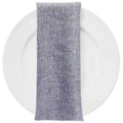 Imitation Burlap Table Napkin in Lavender