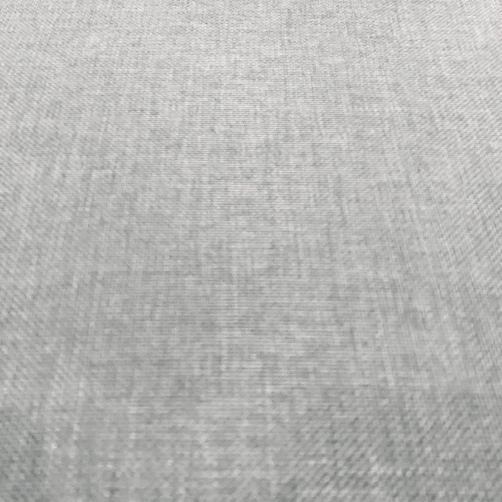Imitation Burlap Table Runner in Silver