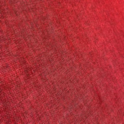 Imitation Burlap Table Runner in Cranberry