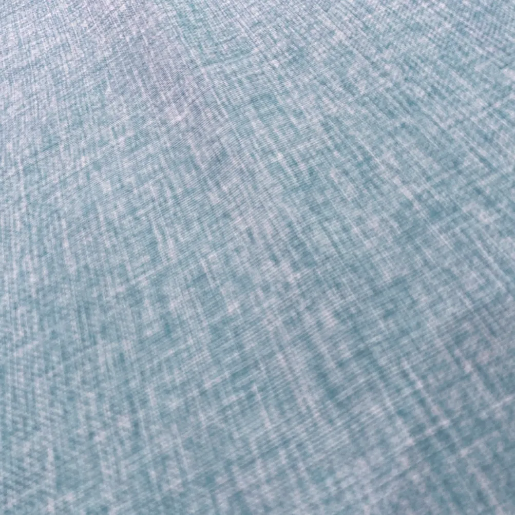 Imitation Burlap Table Runner in LT Blue