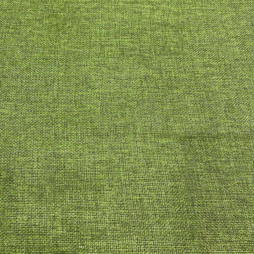 Imitation Burlap Table Runner in Willow Green