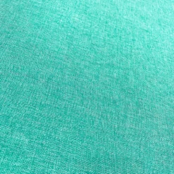 Imitation Burlap Table Runner in Teal Green